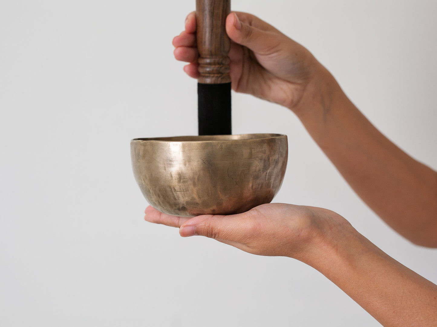 Small Tara Singing Bowl - Base Note F#4 (366 Hz)