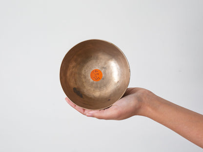 Small Tara Singing Bowl - Base Note D#4 (317 Hz)