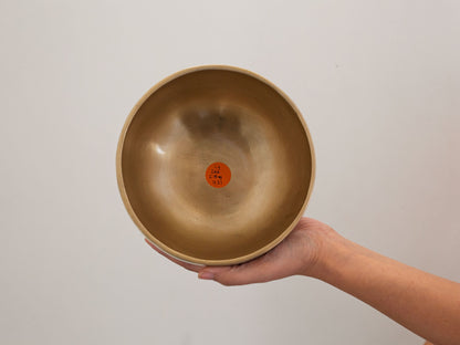 Hand Hammered Singing Bowl - Base Note C4 266