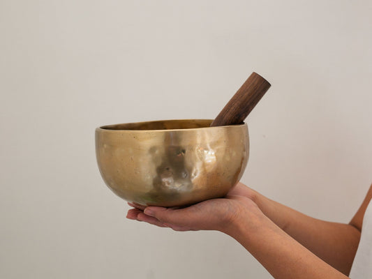 Hand Hammered Singing Bowl - Base Note B3 247