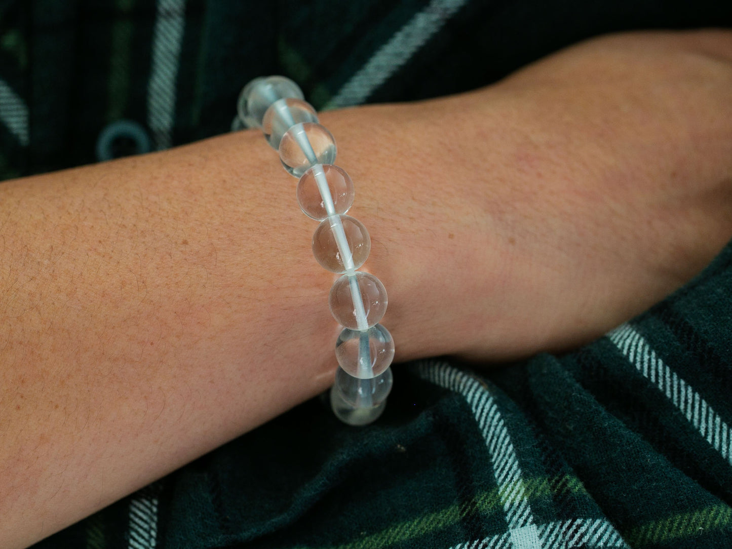 Super Clear Quartz Crystal Bracelet