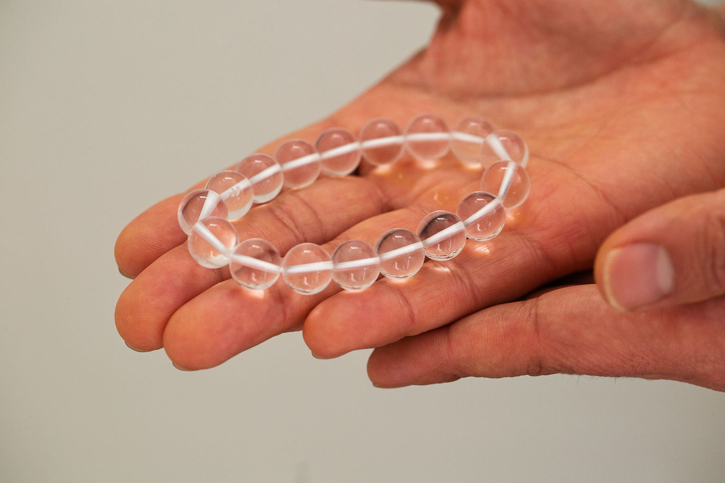 Super Clear Quartz Crystal Bracelet