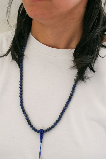 6-7mm 108 beads Lapis Lazuli Mala