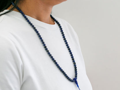 6-7mm 108 beads Lapis Lazuli Mala