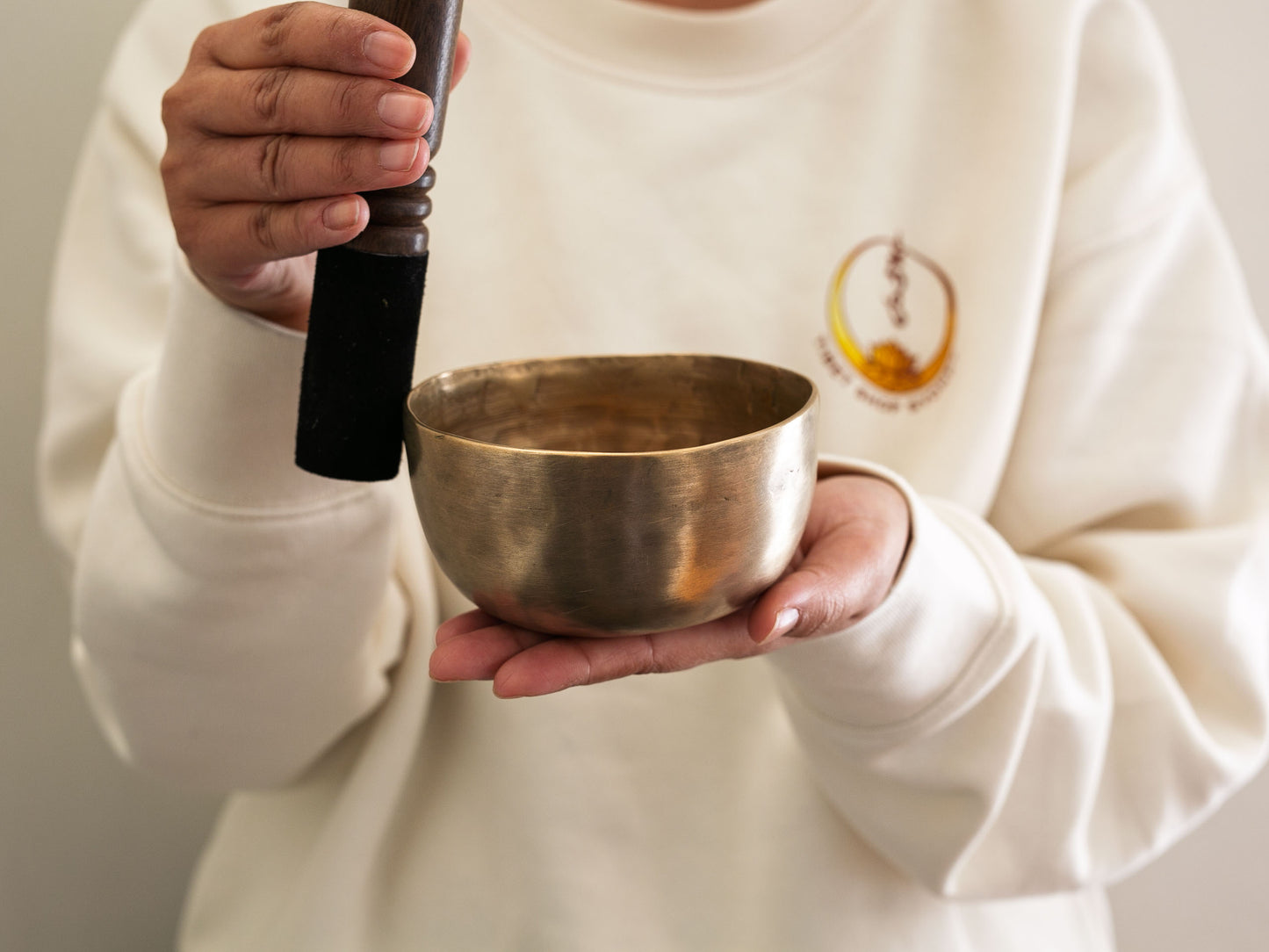 Small Tara Singing Bowl - Base Note G#4 (406 Hz)