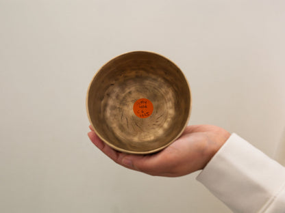 Small Tara Singing Bowl - Base Note G#4 (406 Hz)