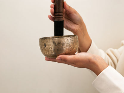 Small Tara Singing Bowl - Base Note A#3 (228 Hz)