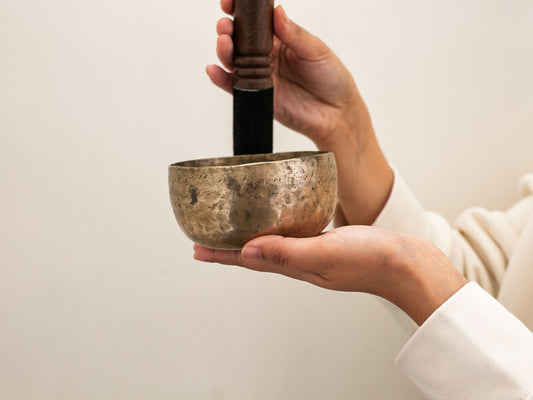 Small Tara Singing Bowl - Base Note A#3 (228 Hz)