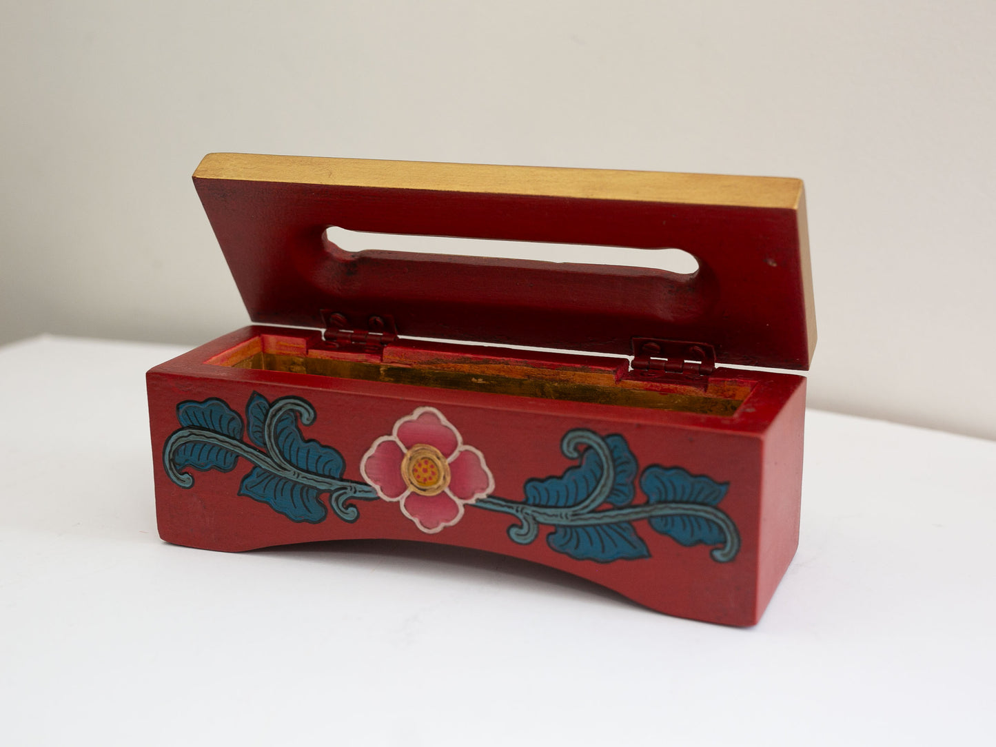Metok Tibetan Wooden Incense Burner (Small)