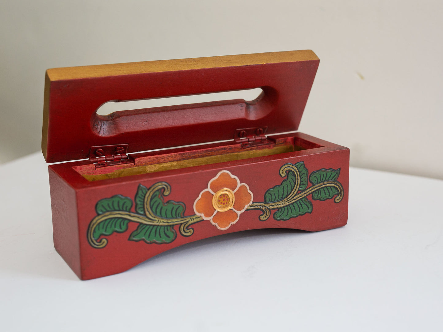 Metok Tibetan Wooden Incense Burner (Small)