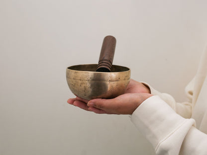 Small Tara Singing Bowl - Base Note D4 (288Hz)