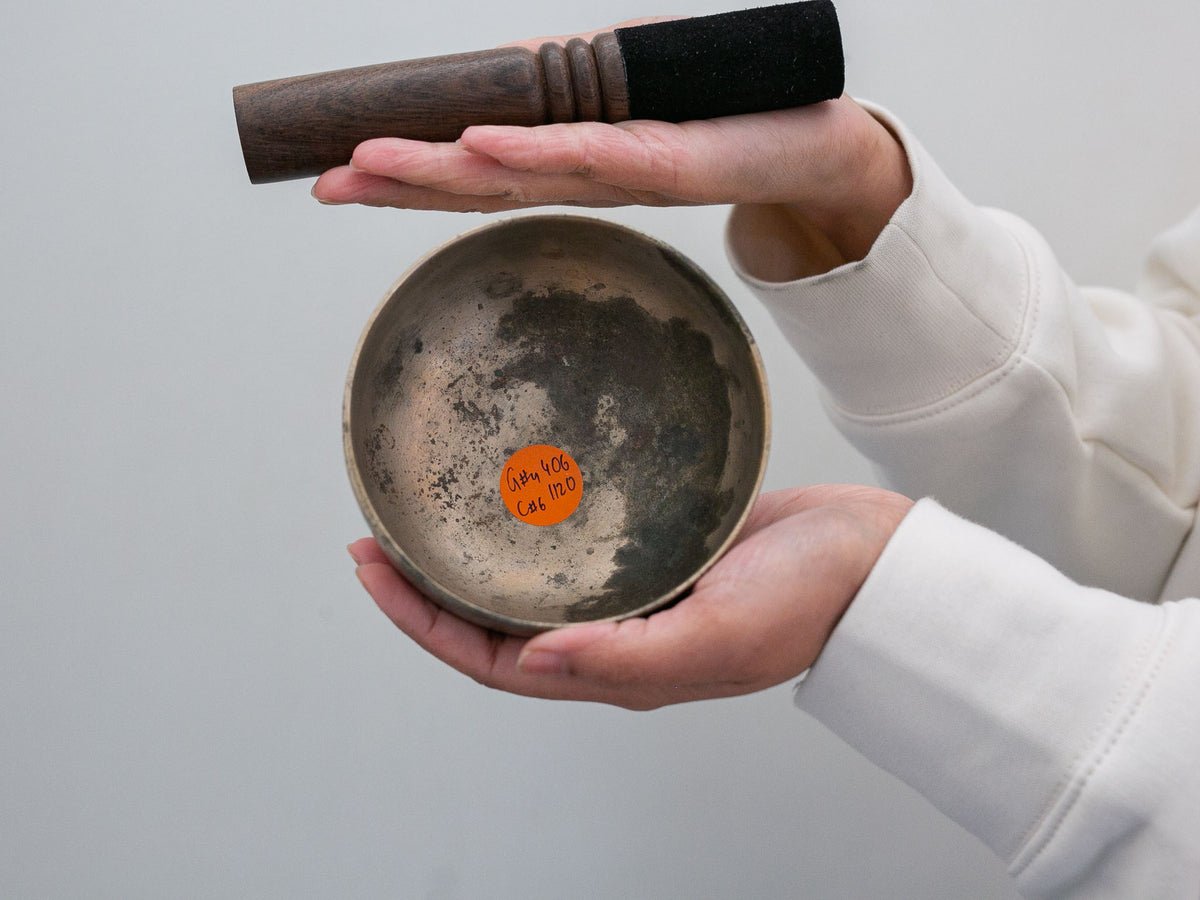 Small Tara Singing Bowl - Base Note G#4 (406Hz)