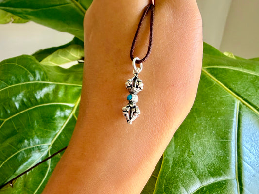 Vajra with Turquoise Pendant