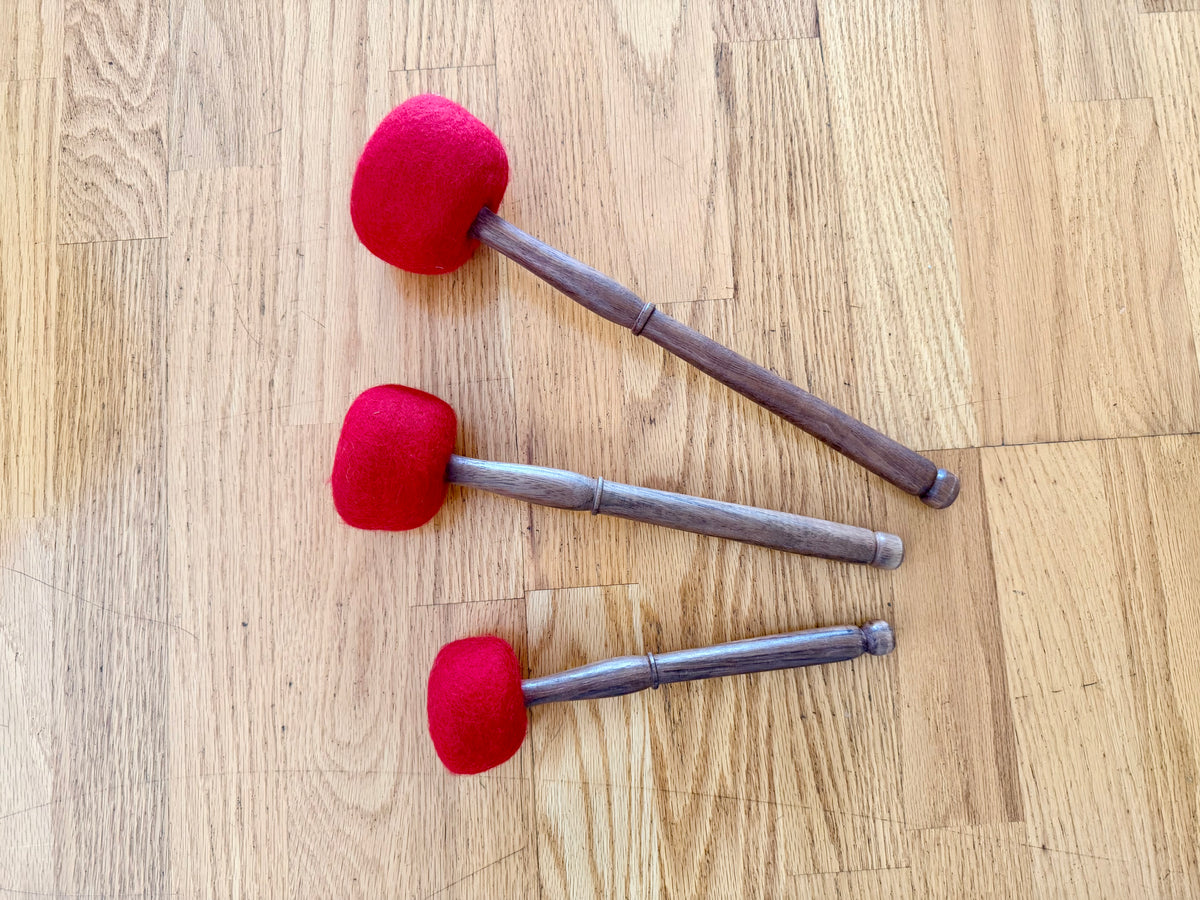 L Red Ball Mallet - for Large bowls