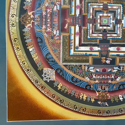 Original Kalachakra Mandala Thangka # 6