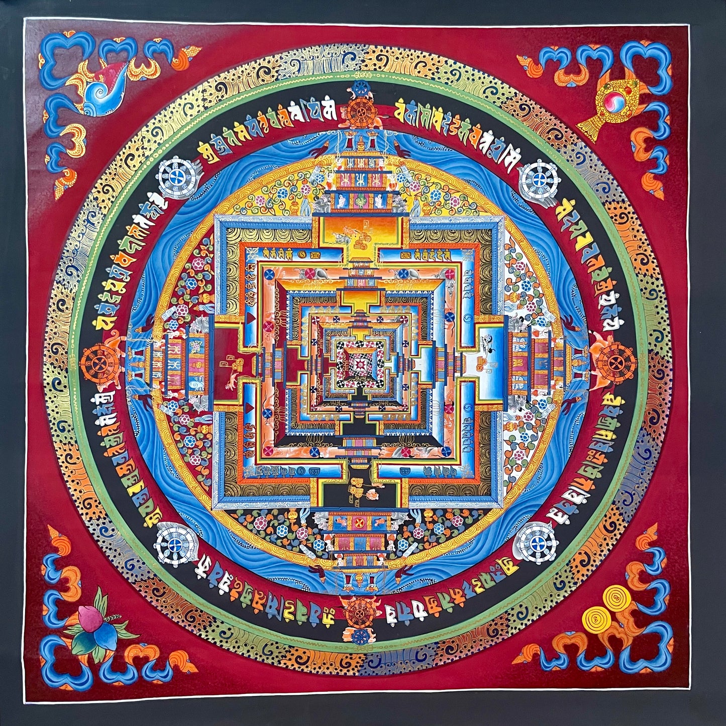 Original Kalachakra Mandala Thangka #5