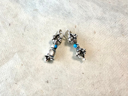 Bell with Turquoise Pendant