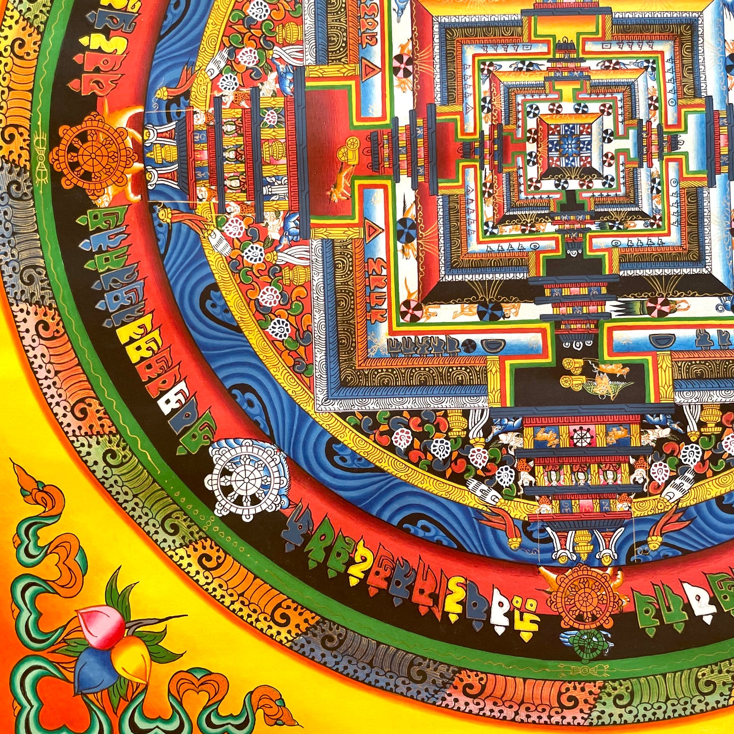 Original Kalachakra Mandala Thangka