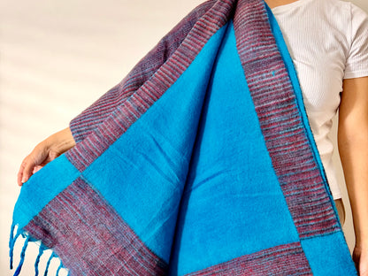 ‘Tibet’ Meditation Shawl Blanket - 6 Colours