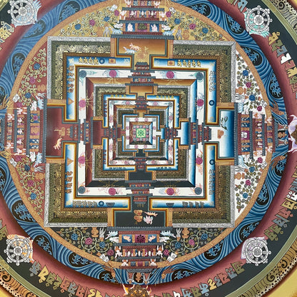 Original Kalachakra Mandala Thangka # 6