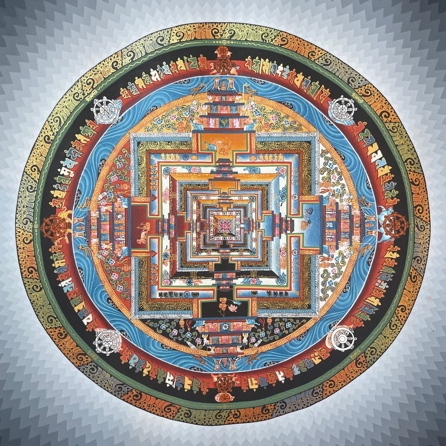 Kalachakra 'Wheel of Time' Focus Mandala # 2