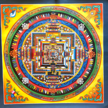 Original Kalachakra Mandala Thangka