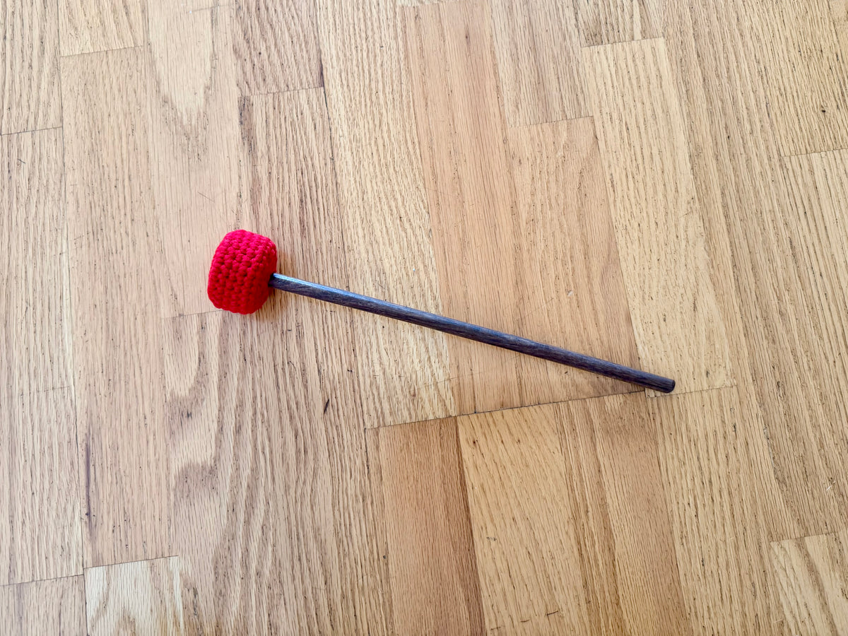 Red Ball Mallet - for bowls