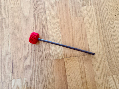 Red Ball Mallet - for bowls