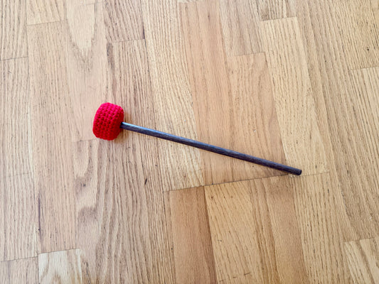 Red Ball Mallet - for bowls
