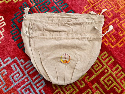Raw Cotton Singing Bowl Bag (4 Sizes)