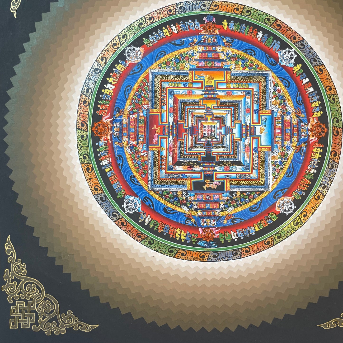 Kalachakra 'Wheel of Time' Focus Mandala #1