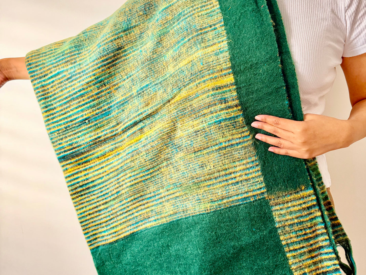 ‘Tibet’ Meditation Shawl Blanket - 6 Colours