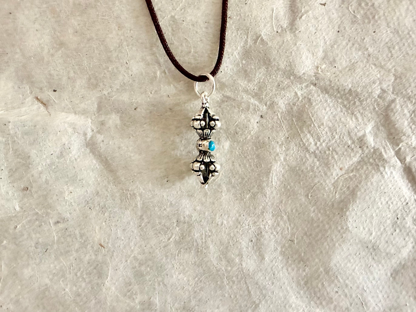 Vajra with Turquoise Pendant