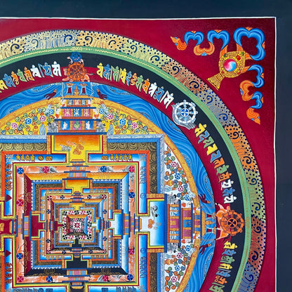 Original Kalachakra Mandala Thangka #5