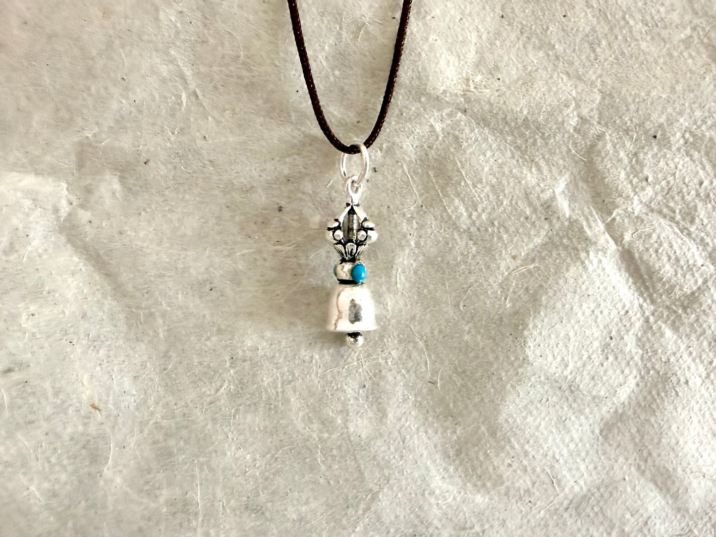 Bell with Turquoise Pendant