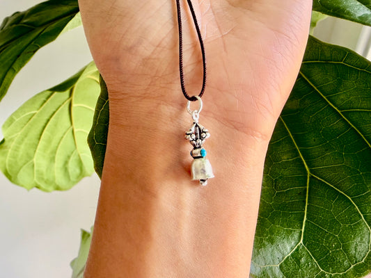 Bell with Turquoise Pendant