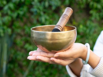 Small Contemporary Flow Singing Bowl - Base note G4 (387 Hz)