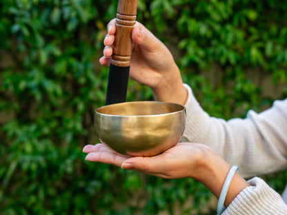 Small Contemporary Flow Singing Bowl - Base note A#4 (459 Hz)