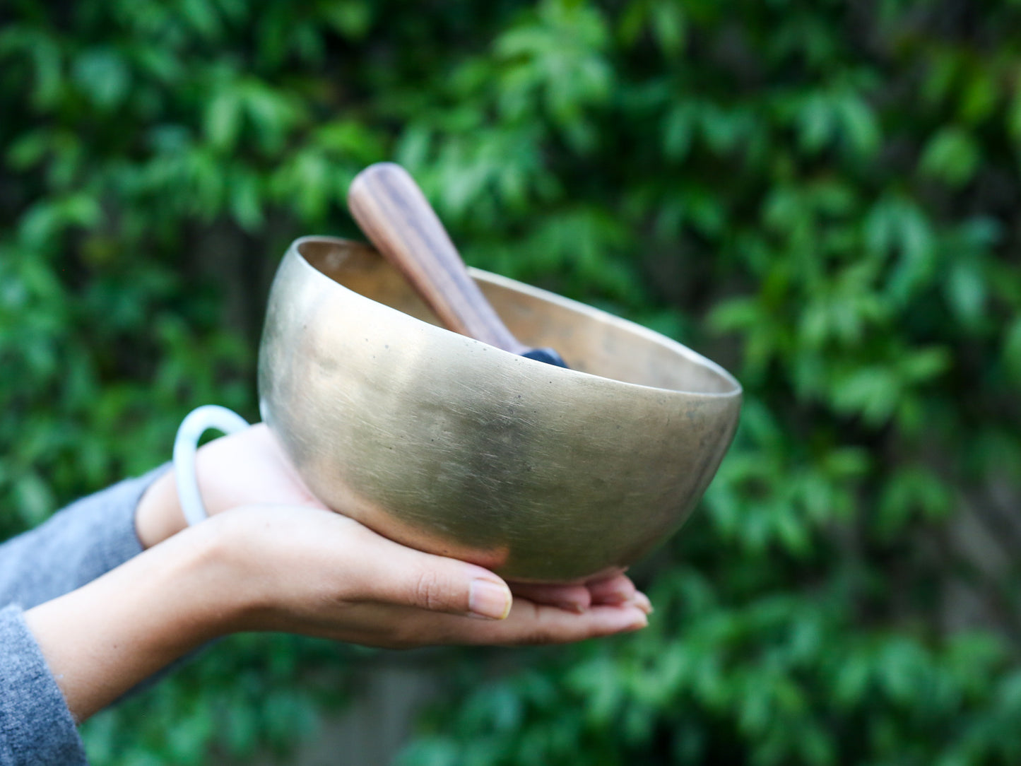 Old 'Tara' Singing Bowl - Base Note A#3 (237 Hz)