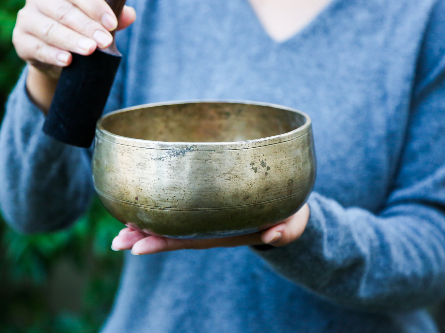 Remuna Singing Bowl - Base note A3 (214 Hz)