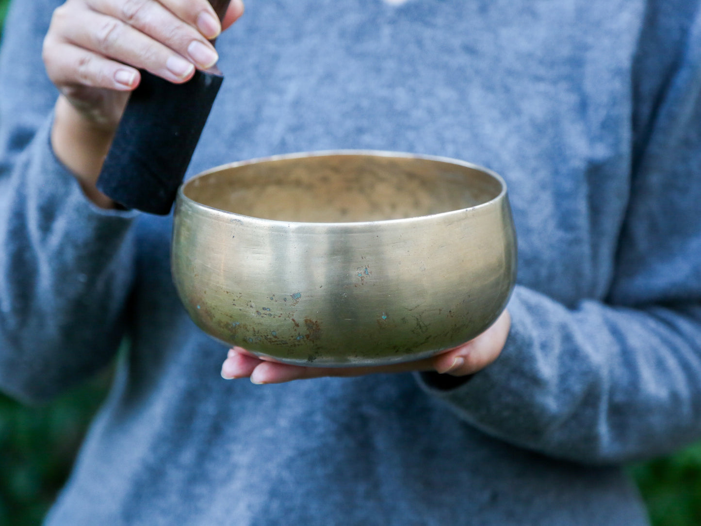 Remuna Singing Bowl - Base note G#3 (204 Hz)