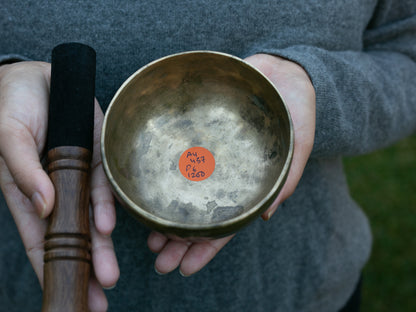 Small Old 'Tara' Singing Bowl - Base Note A4 (437 Hz)