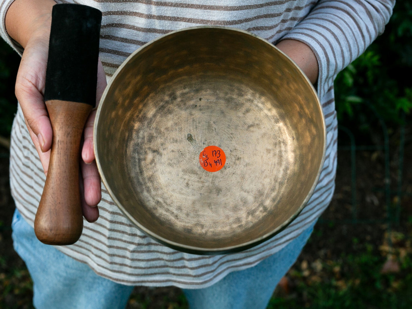 Old 'Tara' Singing Bowl - Base Note F3 (173 Hz)