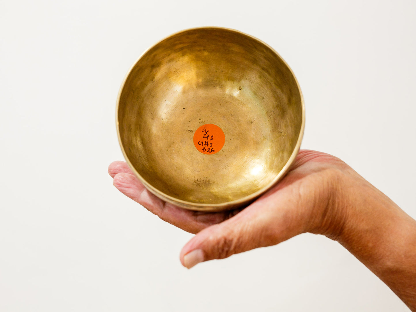 Small Tara Singing Bowl - Base Note D4 (293 Hz)