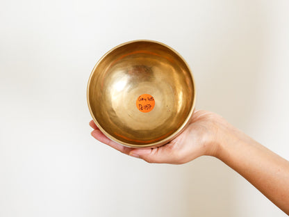 Small Contemporary Flow Singing Bowl - Base note G#4 (405 Hz)