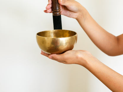 Small Contemporary Flow Singing Bowl - Base note G#4 (405 Hz)