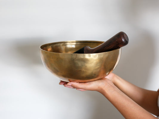 Contemporary Flow Singing Bowl - Base Note A#2 119 Hz