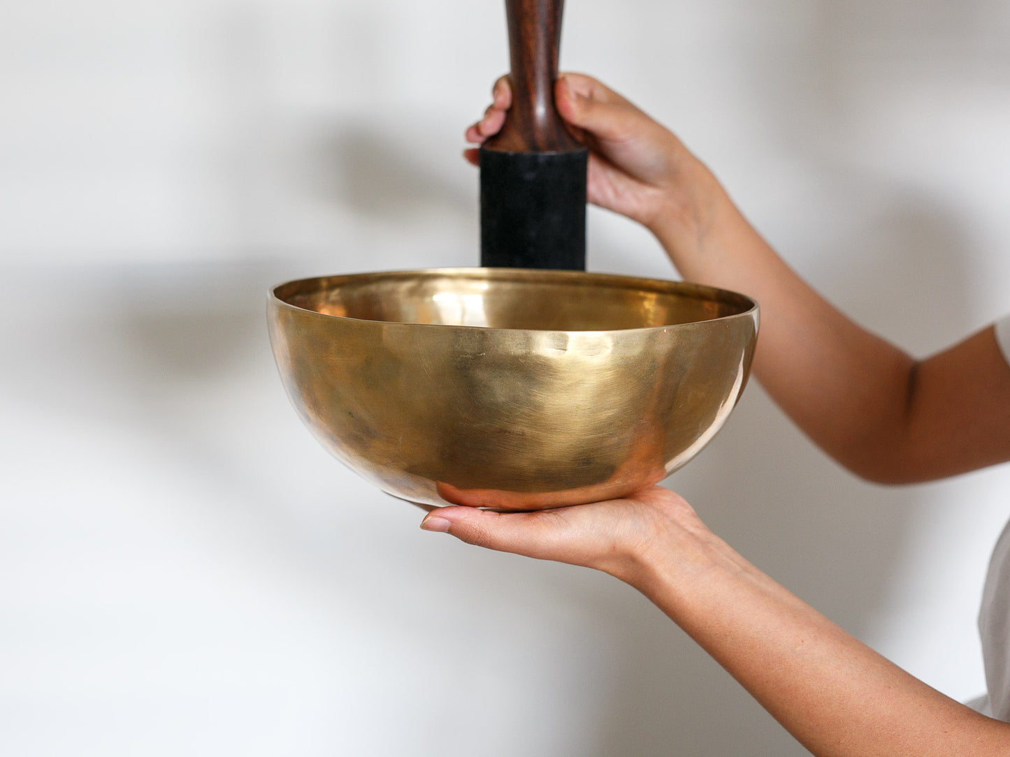 Contemporary Flow Singing Bowl - Base Note A#2 119 Hz