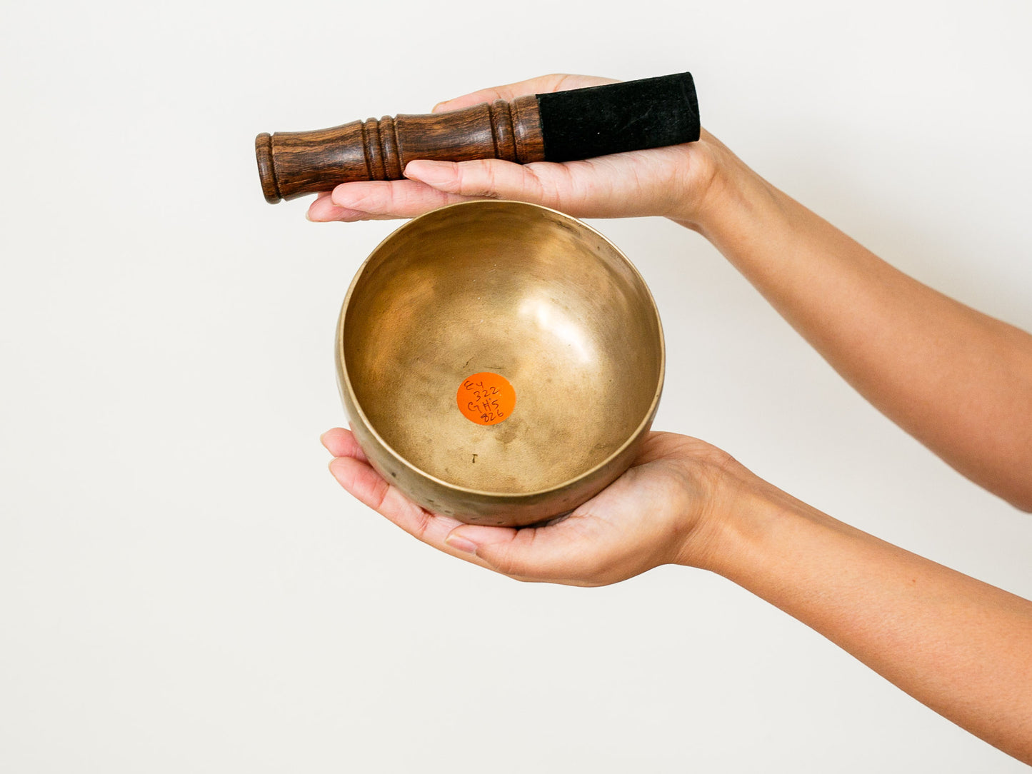 Small Tara Singing Bowl - Base Note E4 (322 Hz)