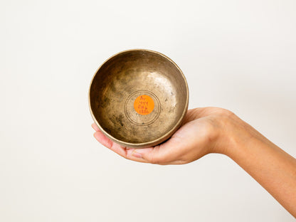 Small Tara Singing Bowl - Base Note A4 (444 Hz)